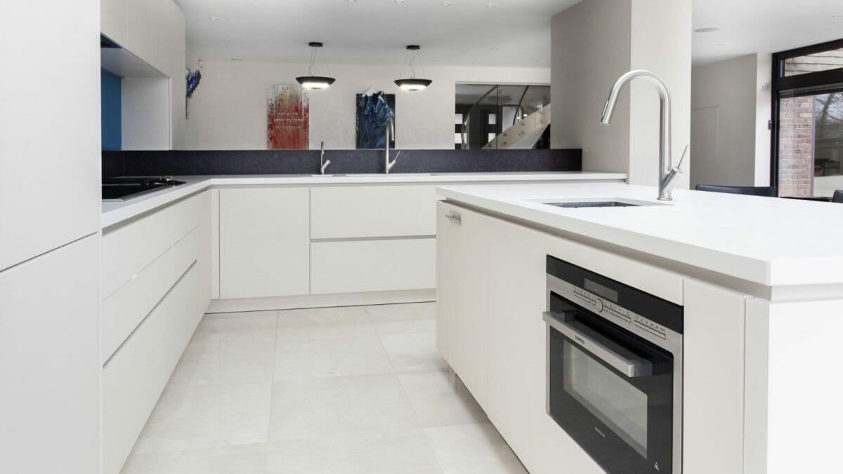 Kitchen Island with Built-in oven