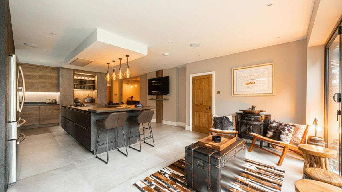 Dark Modern Slate Kitchen