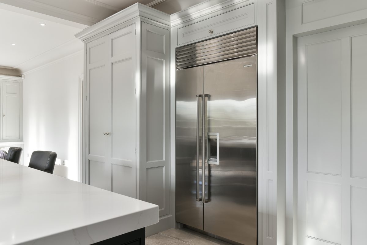 Bespoke Shaker Kitchen Units Light Grey