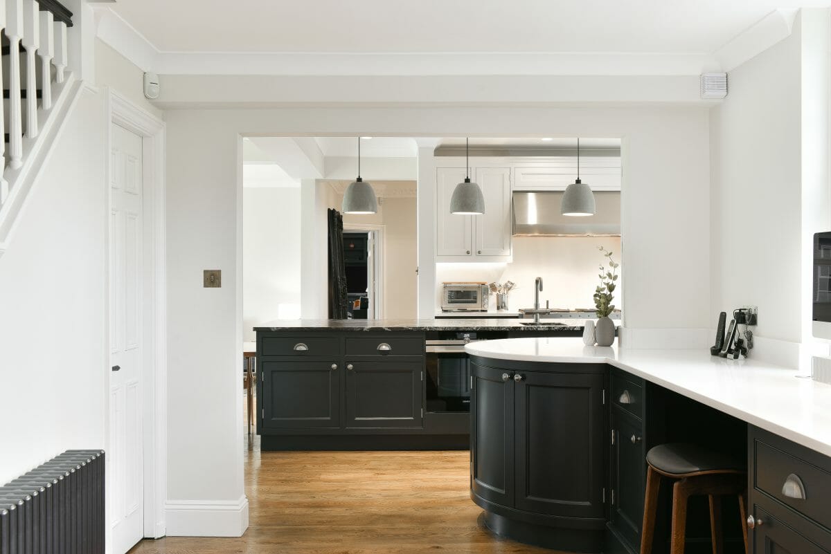 Dark Shaker Kitchen