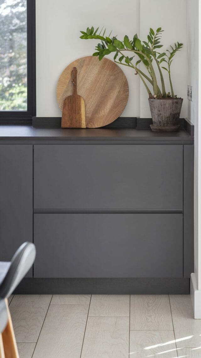 MODERN MATT BLACK KITCHEN