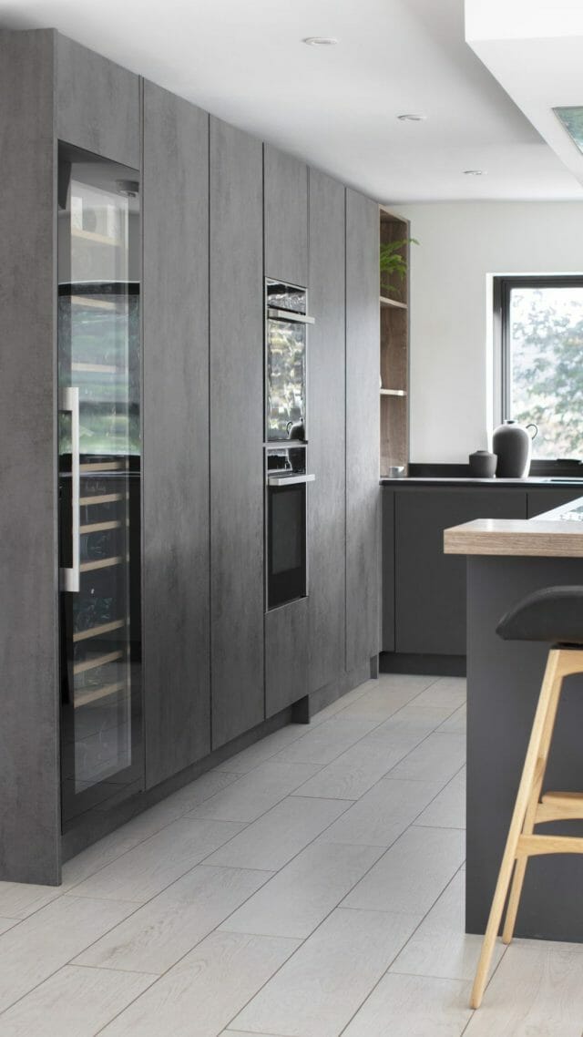 MODERN MATT BLACK KITCHEN