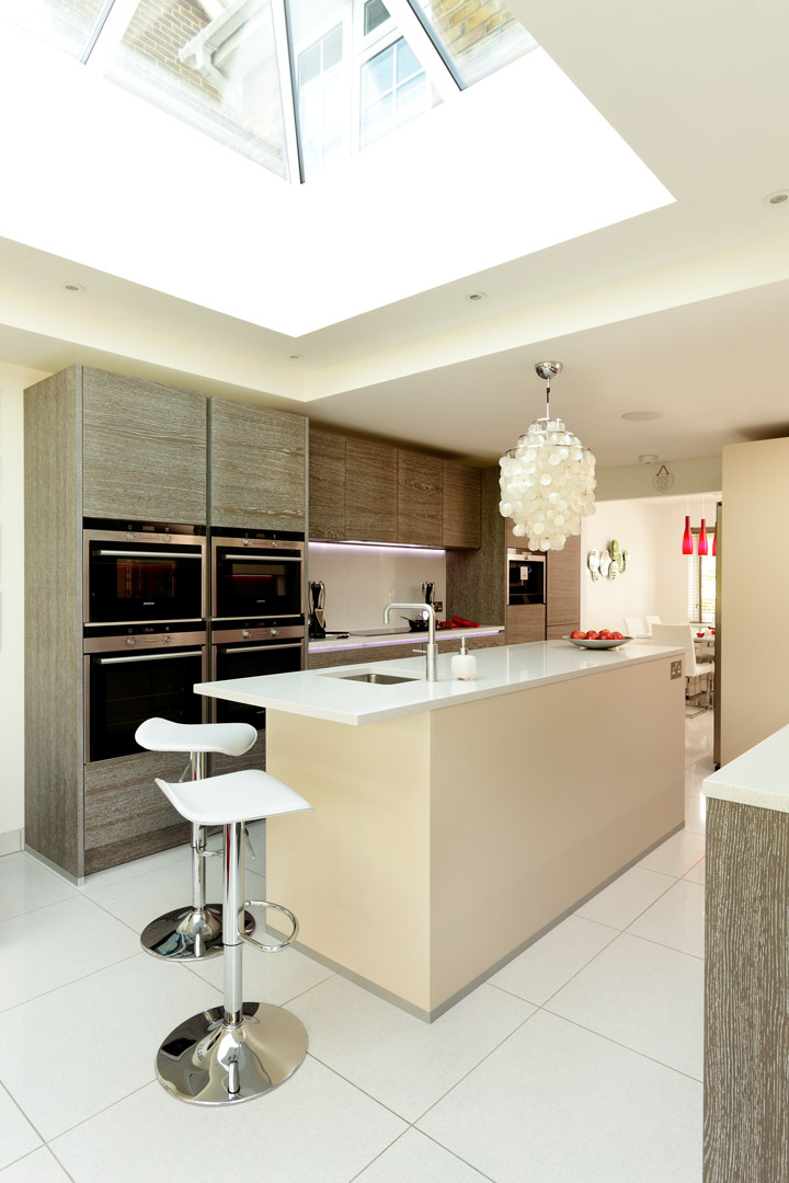 Handleless Wooden Cabinets