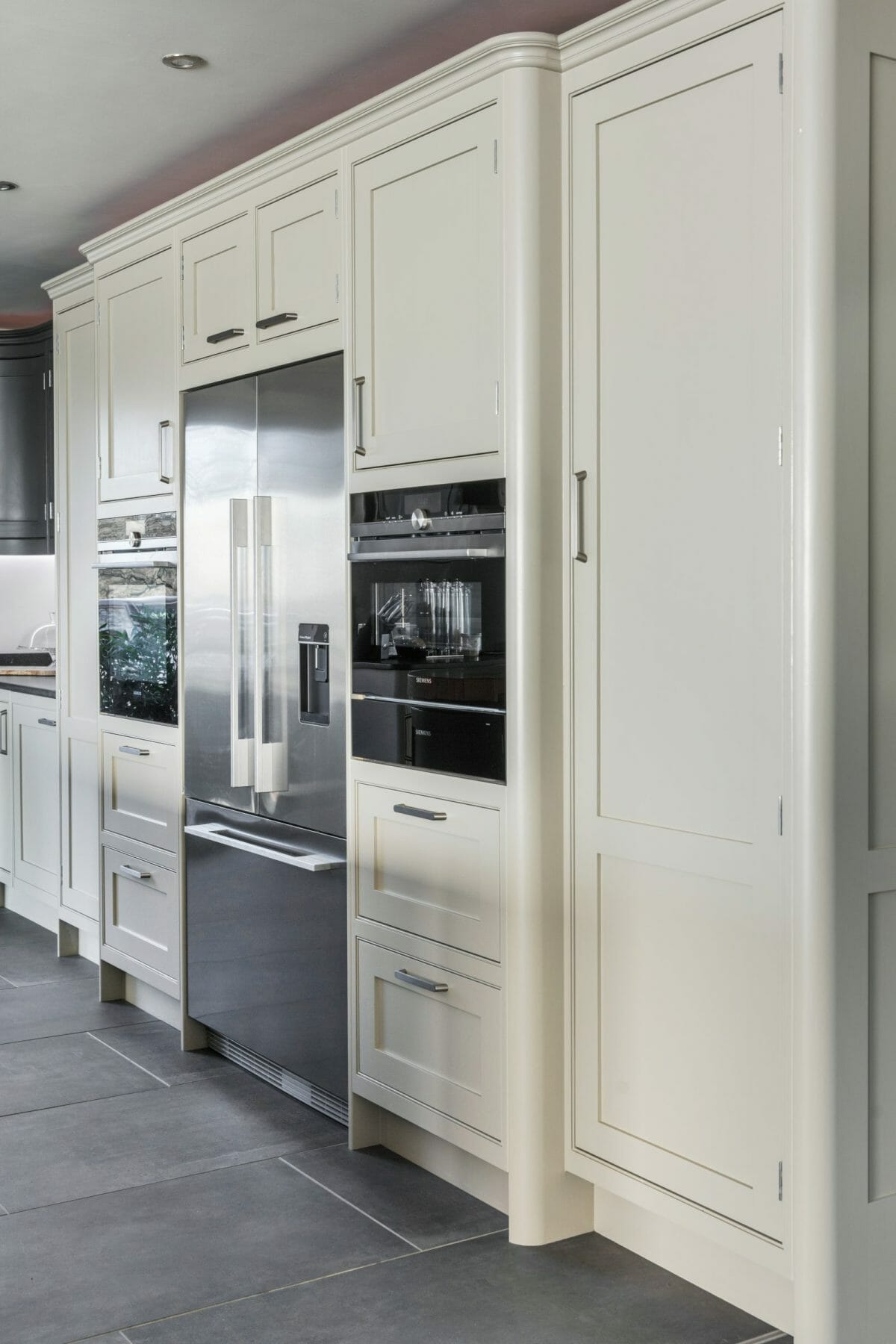 TWIN ISLAND WOOD AND WHITE KITCHEN (CHICHESTER)