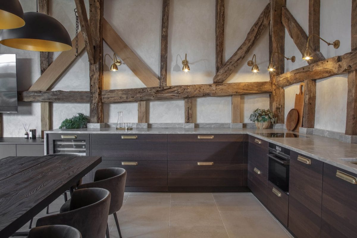 Modern Smoked Oak Kitchen